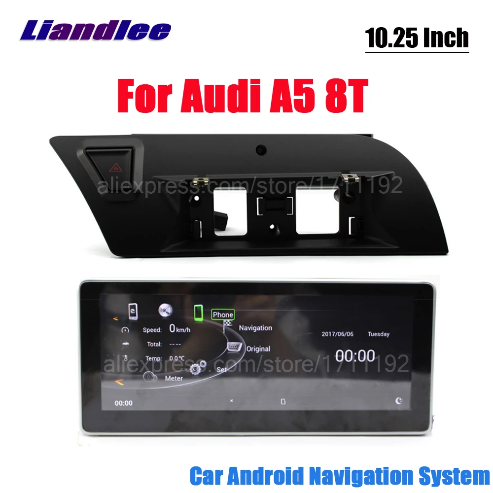 Liandlee Android для Audi A5 8 T 2007~ автомобильный стиль Carplay Зеркало Ссылка плеер камера экран карта gps-навигатор