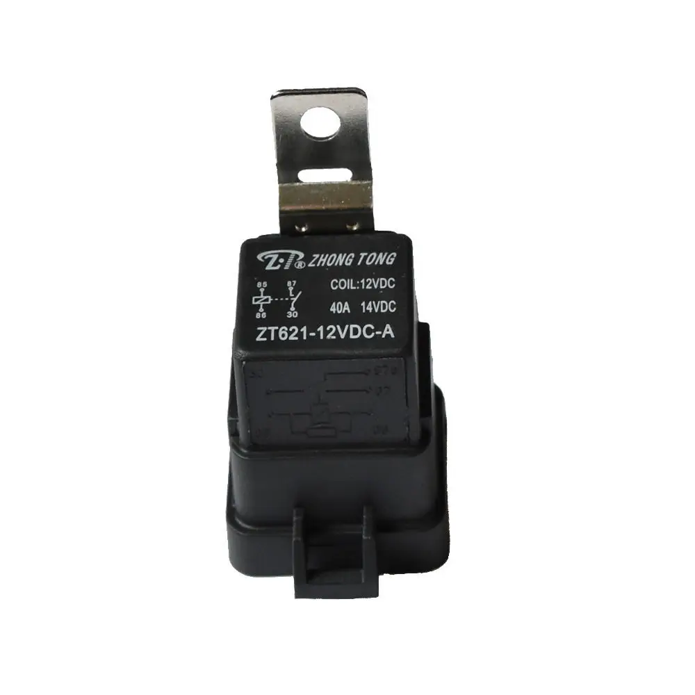 EE support 5Pcs Car Truck 12V 40A SPST Relay Socket Plug 4Pin 4 Wire Waterproof Seal Iron | Автомобили и мотоциклы