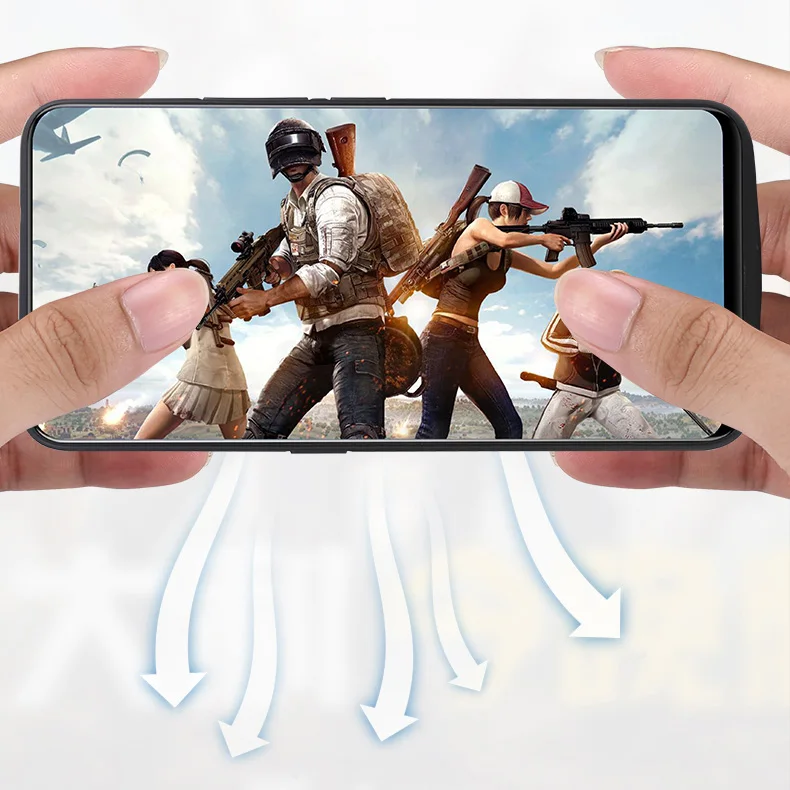 6500 мАч Honor 8X чехол с аккумулятором для huawei 8x power Cover USB зарядное устройство Capa Fundas |