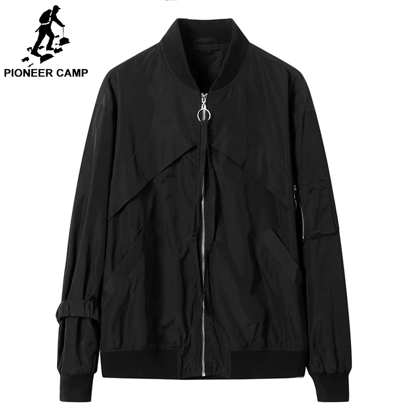 Pioneer Camp Новая мужская модная весенняя повседневная куртка бомбер пальто для