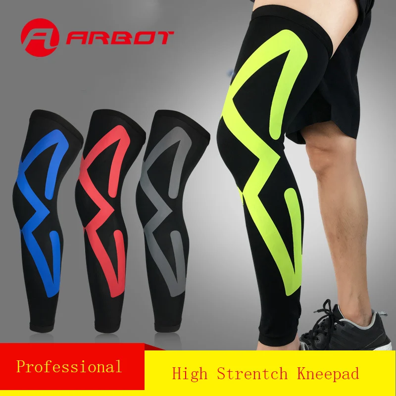 1 шт. компрессионные наколенники Arbot для мужчин и женщин велосипедные гетры бега
