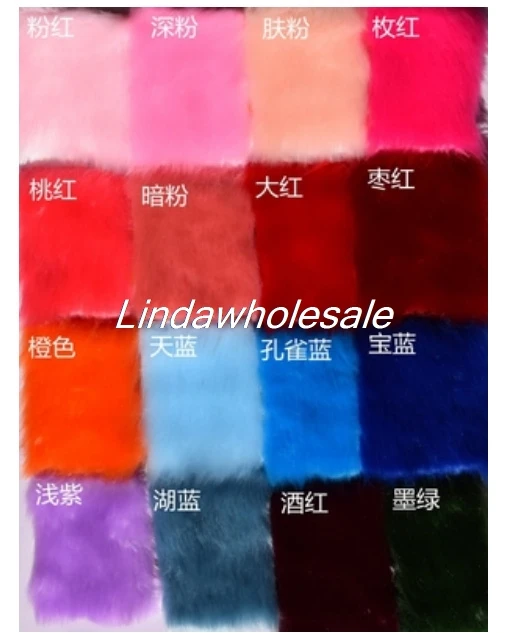 

Super soft imitation rabbit fur,felt cloth,fabric for patchwork,sewing material,faux fur fabric