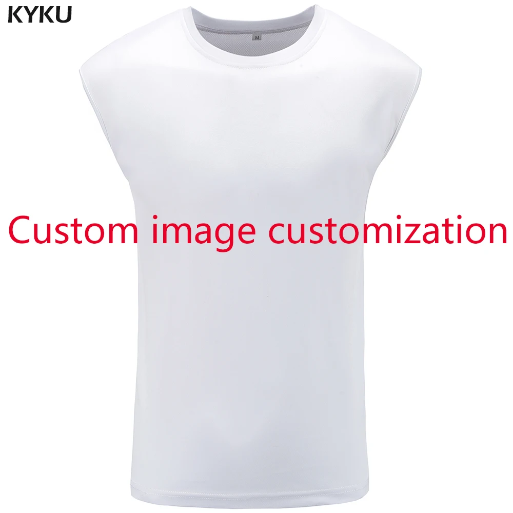 KYKU майка мужская Заказная картина на заказ жилет S XXXXXL Singlet Stringer|Майки| |