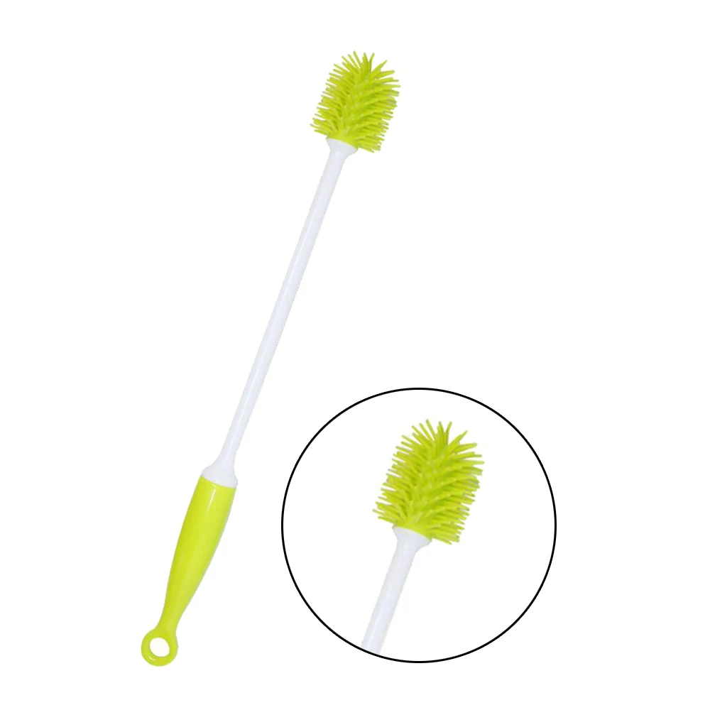 1 шт. щетка для бутылки чашка очистки силиконовый кухонный очиститель мытья