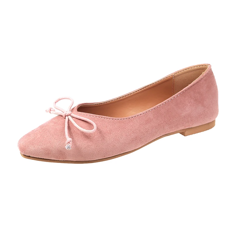 2019 г. Новые весенние модные женские туфли на плоской подошве без застежки из