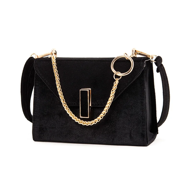 Rxs &amp cc new female bag 2018 fashion diagonal square leisure business models wild shoulder |