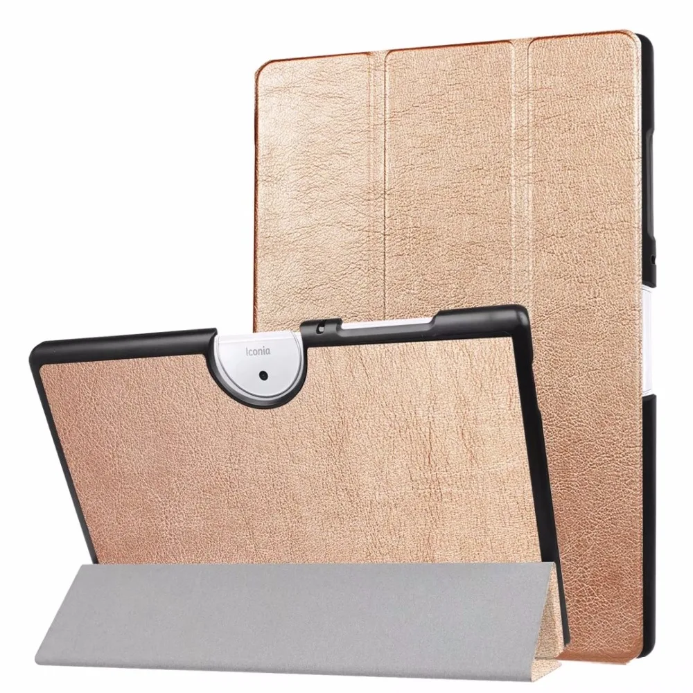 Ультратонкий чехол Funda для acer Iconia One 1" B3-A40 B3 A40 10,1 дюймов, защитный чехол для планшета+ пленка+ ручка