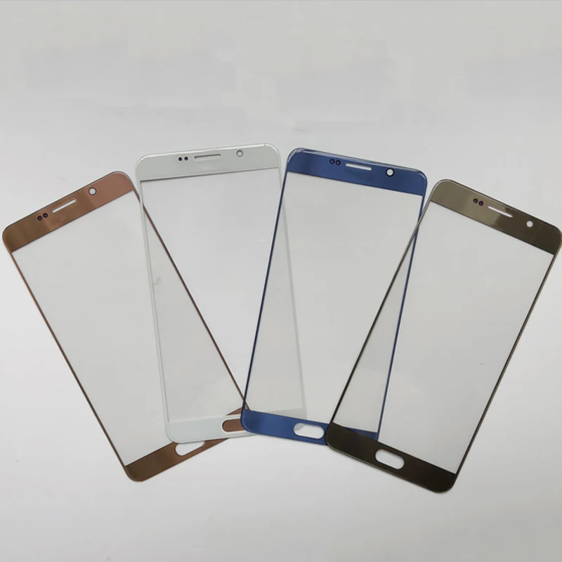 10 шт. для Samsung Galaxy Note5 Note 5 N920T N920F N920 Переднее стекло 7 &quotПередний сенсорный экран LCD