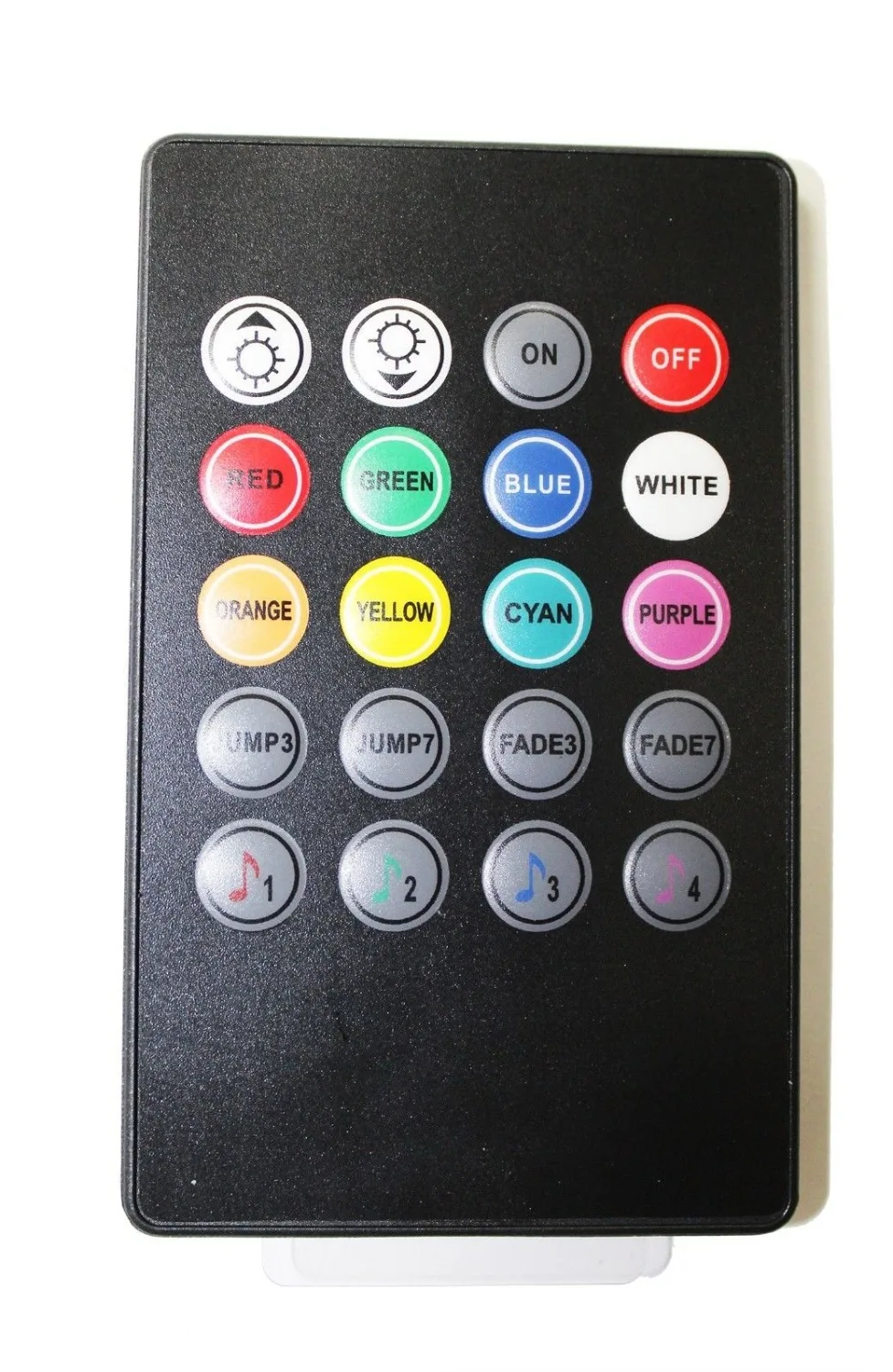20 Ключи ИК звук Сенсор LED Музыка Пульт дистанционного управления для 3528 5050 RGB