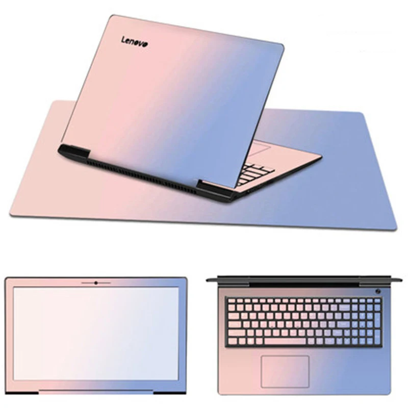 3 стороны кожи ноутбука для дюймов Lenovo S410 14 Vogue защиты компьютера наклейка тетрадь