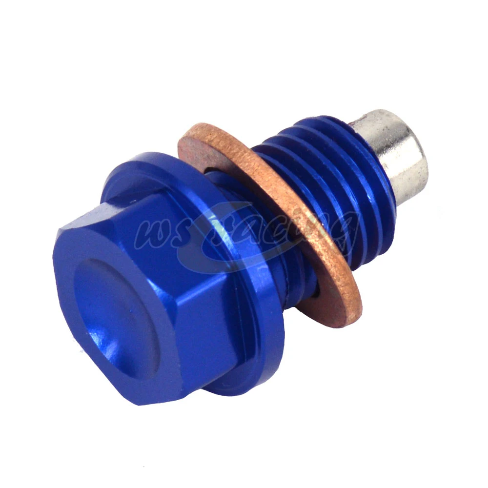 M10x1.25 CNC Заготовка для мотоцикла Магнитная рама масляный отверстие болт YAMAHA YZ125
