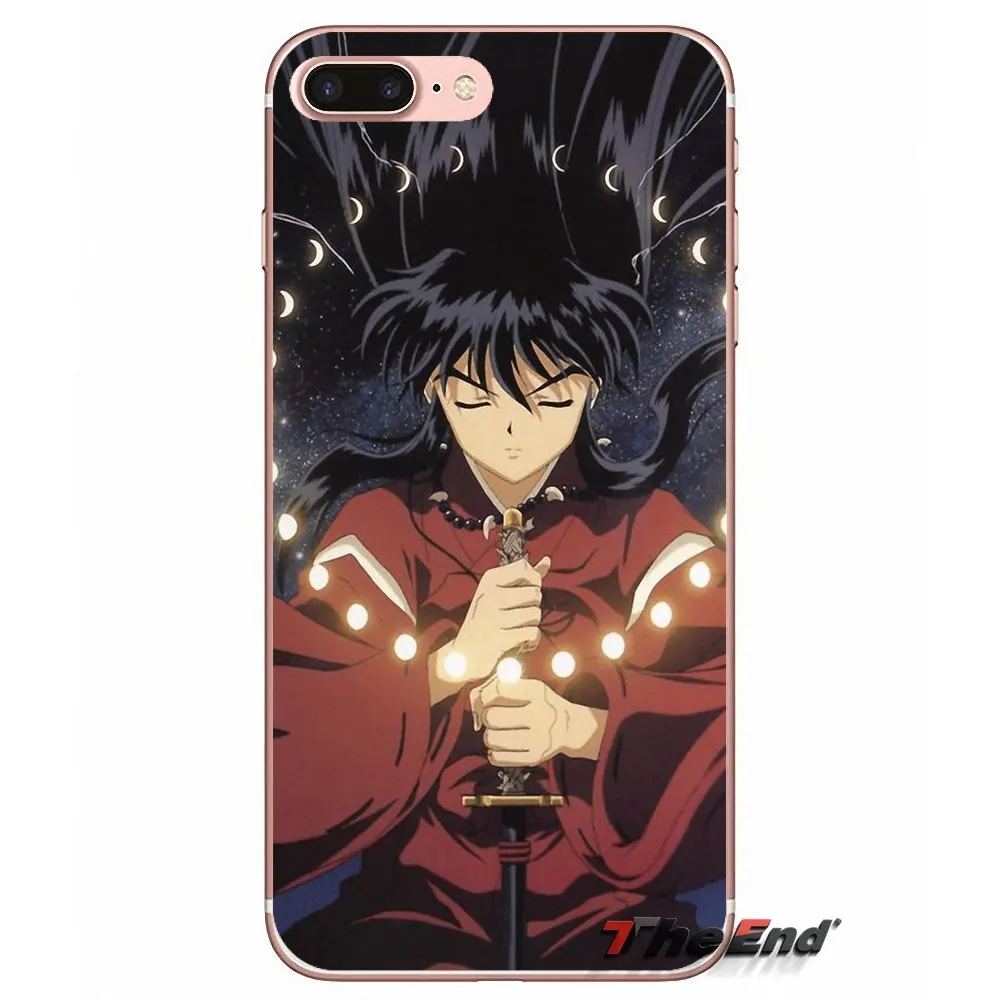 Аниме часы InuYasha Online Мягкий ТПУ чехол для HTC One M7 M8 A9 M9 M10 E9 Plus Desire 630 530 626 628 816 820 Motorola G