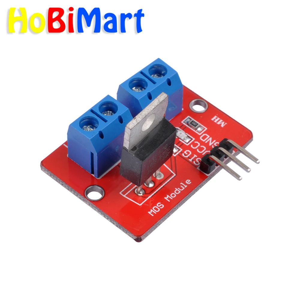 5 шт. 0 24 в топ Mosfet Кнопка IRF520 драйвер MOS модуль для Arduino MCU ARM Raspberry pi #
