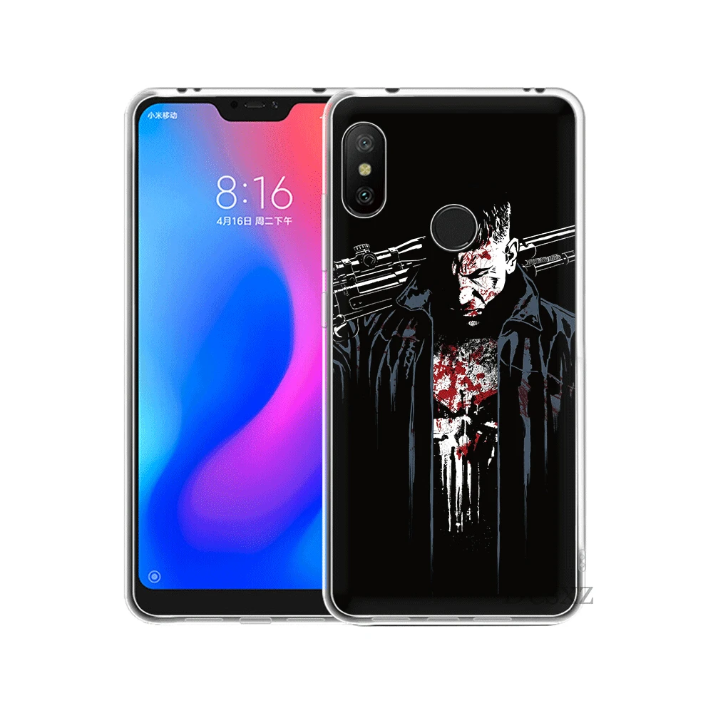 Case Cover For Xiaomi Redmi 3 3S 4 4A 4X 5 5A Plus 6 6A S2 7 Go Pro Prime Punisher hard PC cases | Мобильные телефоны и