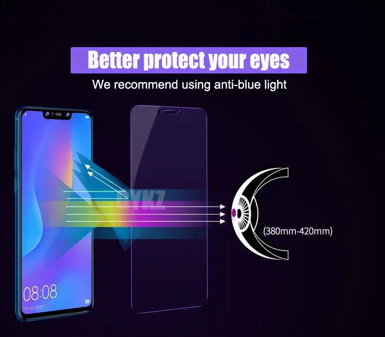 2 шт закаленное стекло для huawei nova 3 nova 3i защита экрана взрывозащищенное Закаленное стекло для huawei nova 3i 3 стеклянная пленка