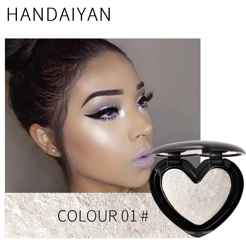 Blush Powder Highlighter Eye Shadow 2 in 1 Face Rouge Iluminador Shimmer Baked Contour Palette 6 Colors Fast Ship | Красота и
