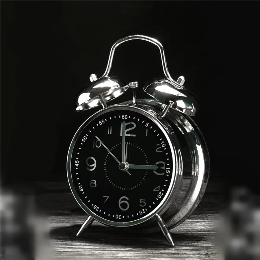Бесшумные настольные мини часы детский будильник цифровой восхода светильник
