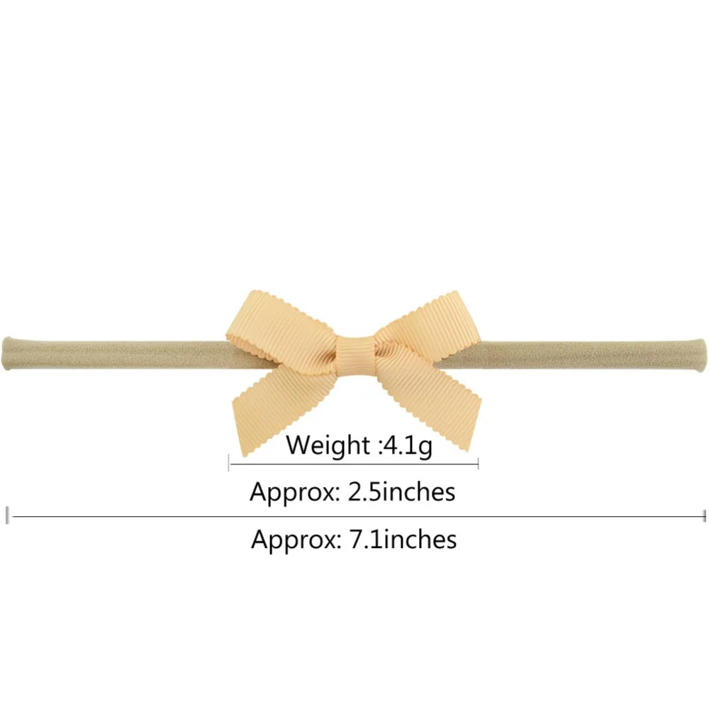 Ruoshui Baby Bowknot Elastic Hairband Girls Hair Accessories Headband Bandage Kids Turban Bands | Аксессуары для одежды