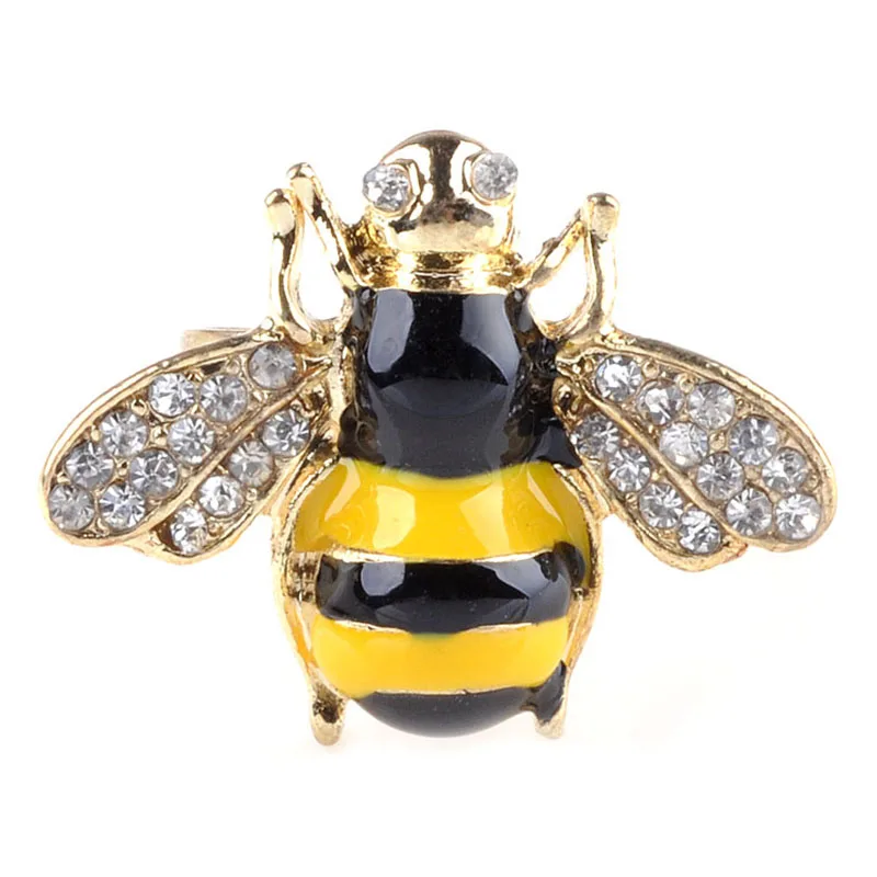 Retro Big Insect/Owl/Bee Shaped Women Men Rings New Design Exaggerated Antique Bronze Alloy Jewelry | Украшения и аксессуары