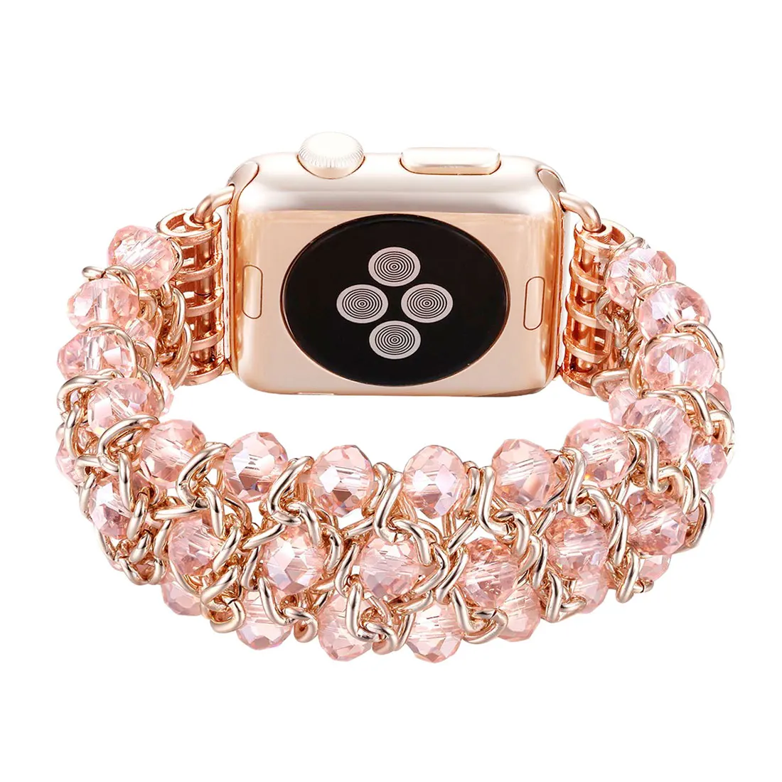 Модный роскошный ювелирный ремень ремешок 38 мм/42 мм для Apple Watch блестящий