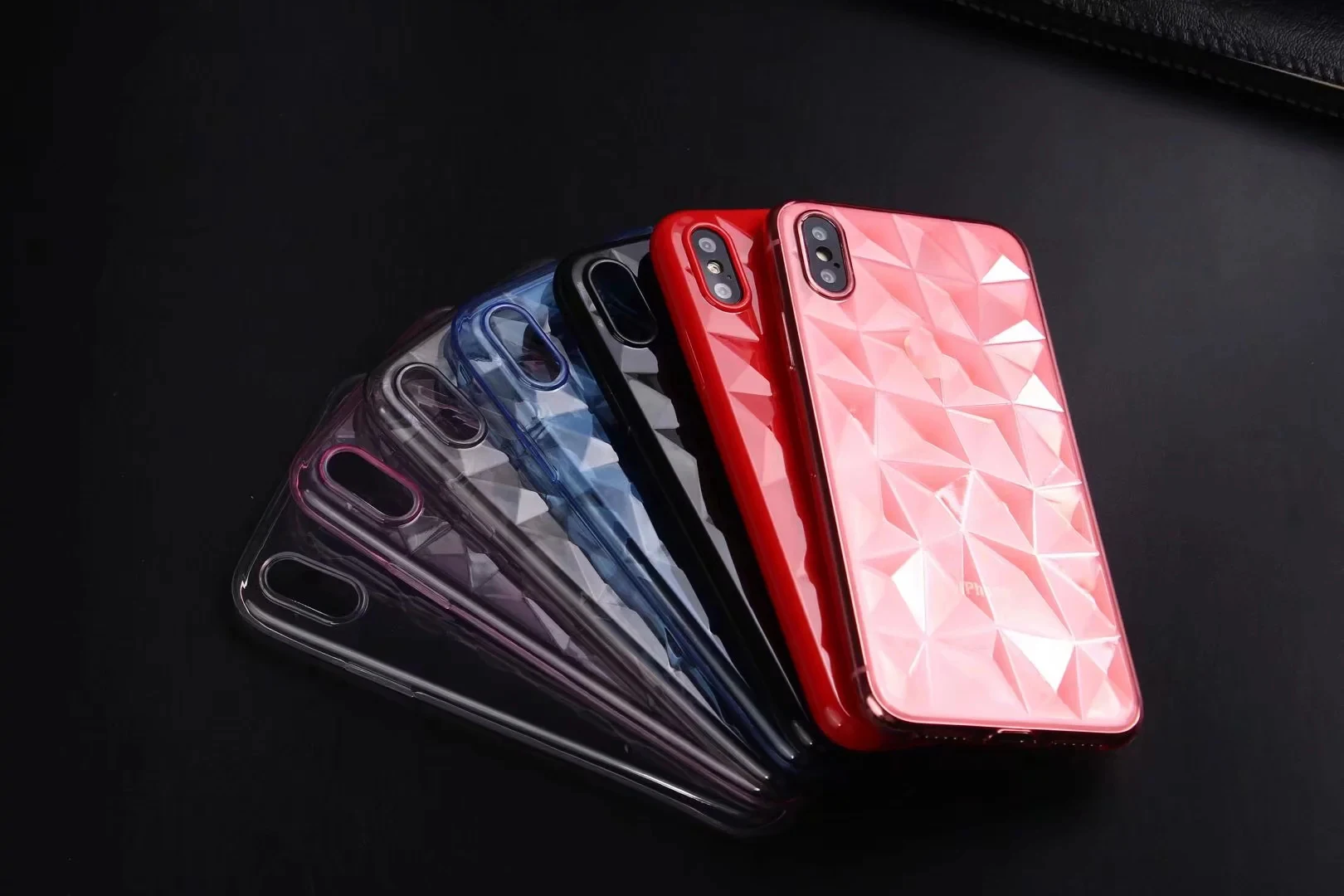Мягкий чехол из ТПУ с 3D бриллиантами для Huawei P20 Pro P8 P9 Mate 10 20 lite Nova 3 3i Honor 9 Lite V10 Note Play