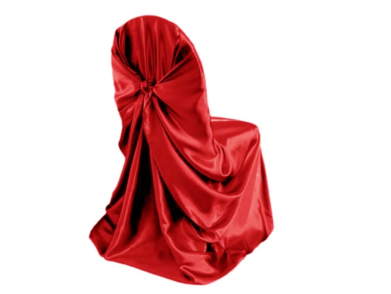 red 110x140 см самозавязывающийся атласный чехол для стула для свадьбы украшение для банкета и вечеринки товары для ужина украшения оптом бренд - Цвет: red