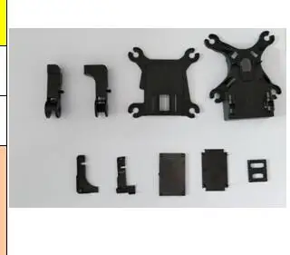 PTZ plastic parts BAYANGTOYS Bayang X22 Радиоуправляемый квадрокоптер Дрон запасные части корпус двигателя лопасти шасси управление gps ESC приемная плата PTZ камера - Цвет: PTZ plastic parts