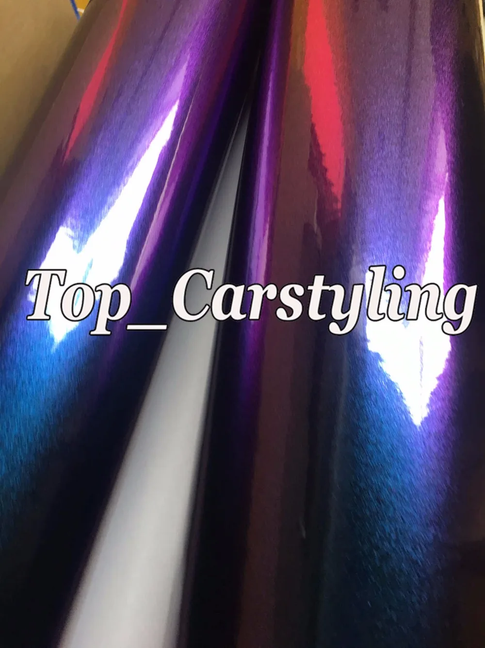 Виниловая виниловая пленка для автомобиля синий фиолетовый блестящий Радужный