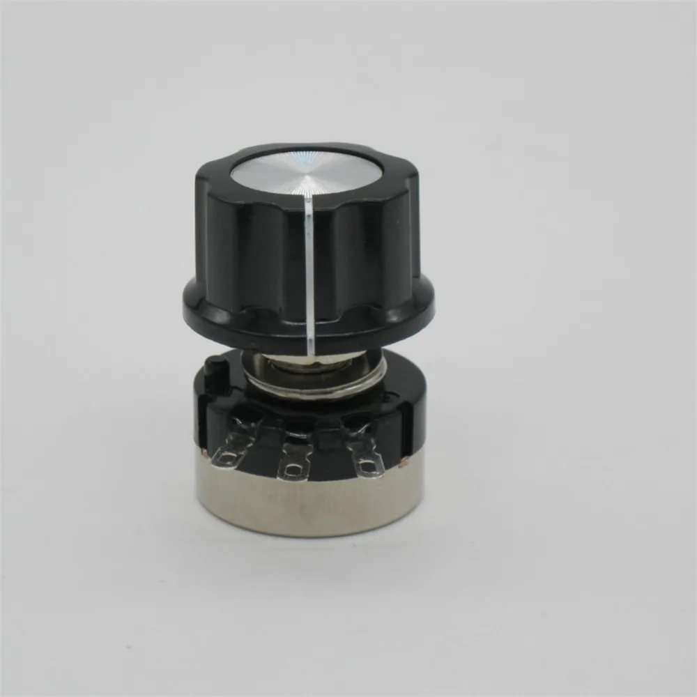 2 шт. RV24YN20S B203 20k Ом углеродная пленка потенциометр с одним поворотом + ручка A03|knob