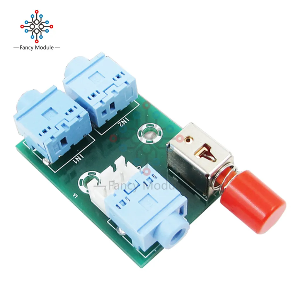 

XH-M371 3.5 Audio 2 Input and 1 Output Socket Switch Board for HIFI Amplifier