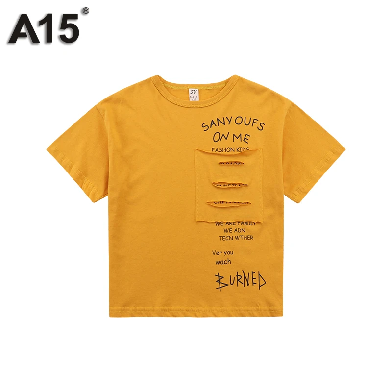 Детская одежда для мальчиков 2019 летняя футболка забавная Милая малышей футболки