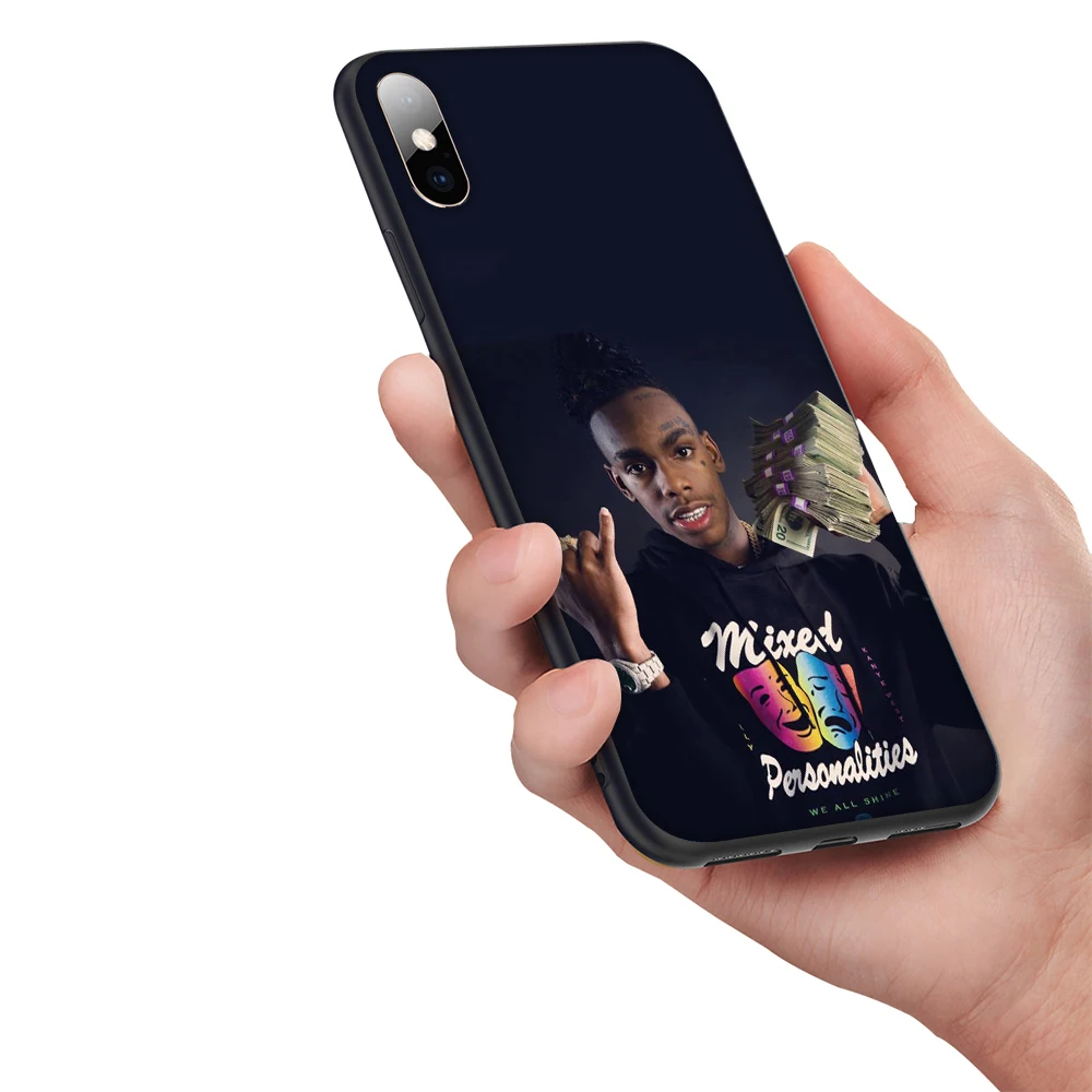 WEBBEDEPP Ynw Melly Scarlxrd чехол из ТПУ для Apple iPhone 6 6S 7 8 Plus 5 5S SE X XS MAX XR мягкий | Мобильные