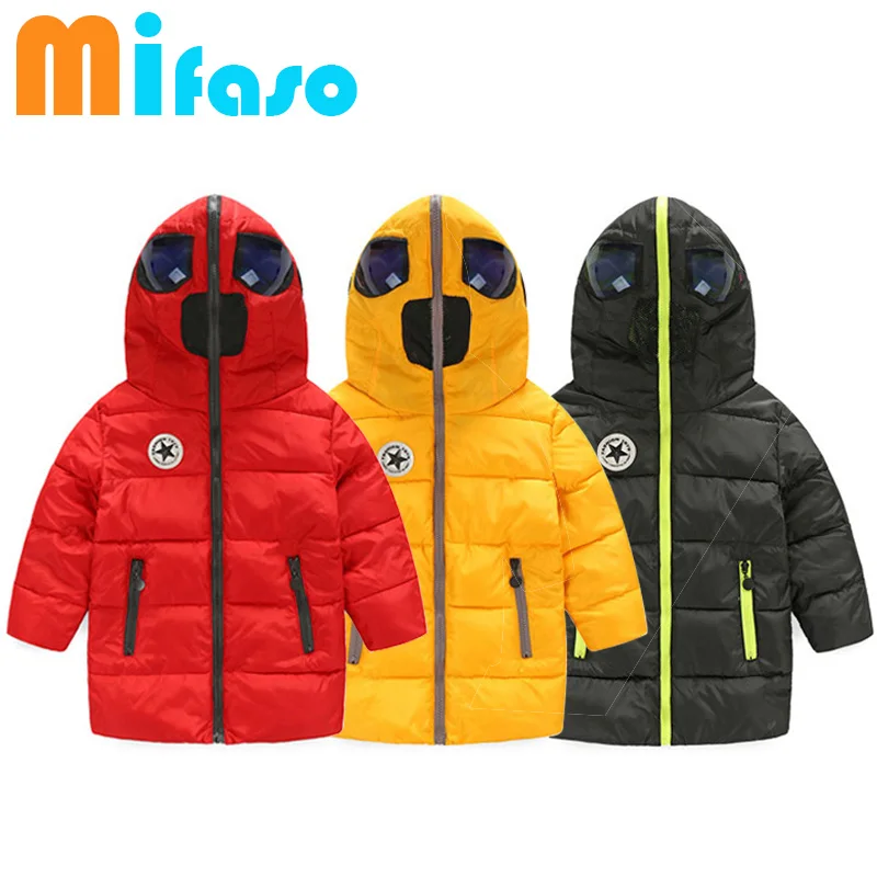 Детские зимние куртки с капюшоном для мальчиков и девочек 15-754 | Детская одежда