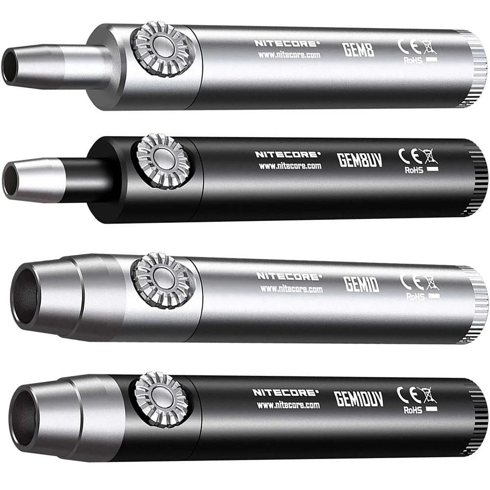 NITECORE GEM8 идентификация нефрита фонарь профессиональный ювелирный светильник 500 LMs CREE XP-L HI V3 светодиодный вспышка светильник без Батарея