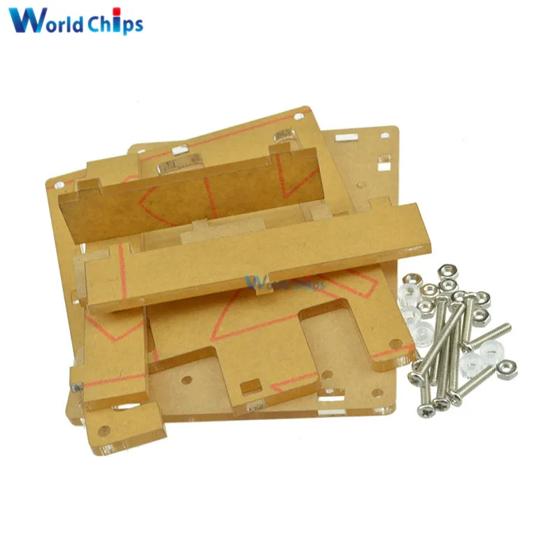 Корпус UNO R3 акриловый прозрачный корпус чехол модуль платы корпуса для Arduino