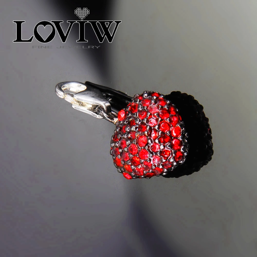 Женский стильный браслет в форме сердца со стразами Европейский ювелирный клуб