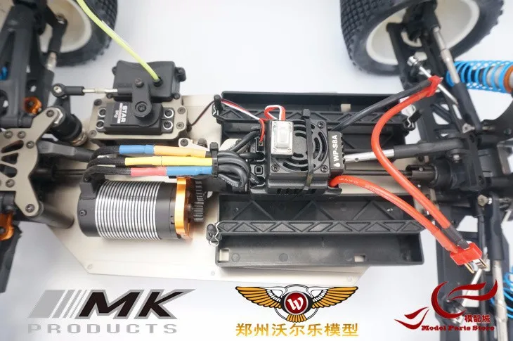 MK 1/8 электрический бесщеточный автомобильный двигатель Hobbywing 100A ESC