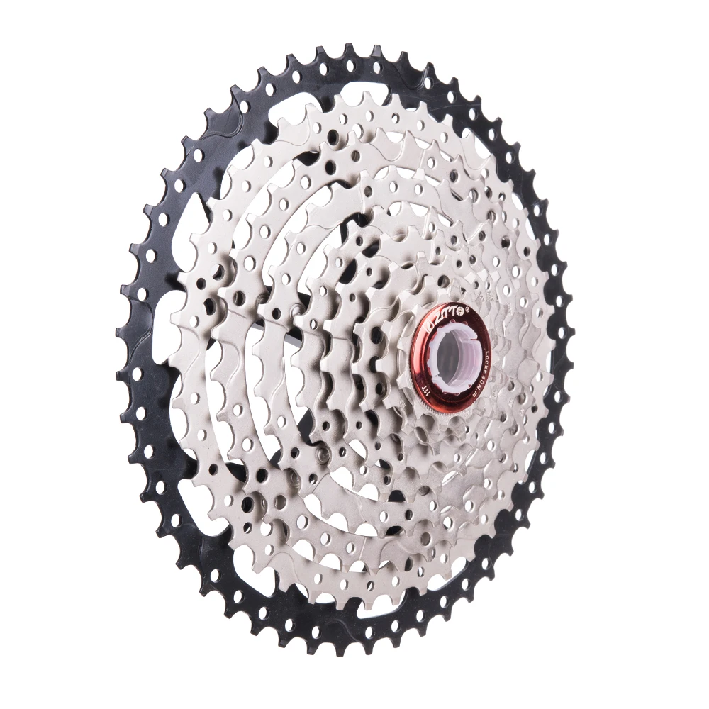 ZTTO MTB 9 скоростей 50 т кассета для горного велосипеда 9 в 11-50 т широкоугольное Велосипедное колесо 9 S, совместимое с M430 M4000 M590