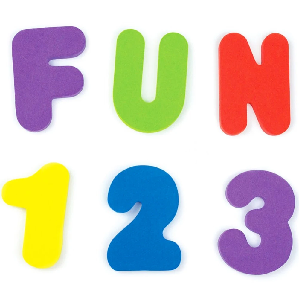 Bath Educational Learning Toys Foam Alphabet Letters Digital Total Tablets Stickers As Shown | Игрушки и хобби