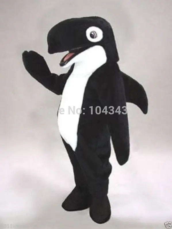 Рождественский костюм талисман в виде морского животного Кита на Хэллоуин