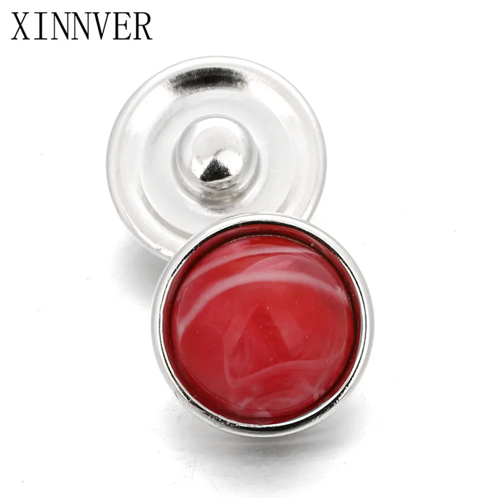 Серьги клипсы с металлическими камнями разные цвета и узор 12 мм 10 шт./лот|12mm snap button