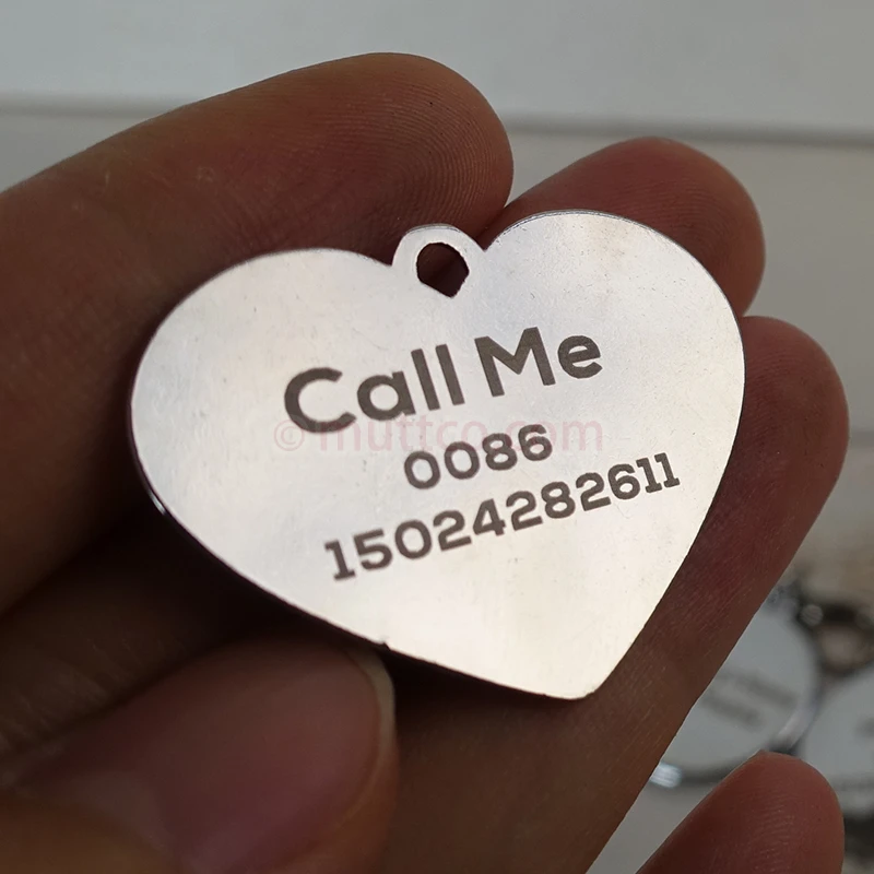 Лазерная гравировальная бирка из нержавеющей стали | Дом и сад