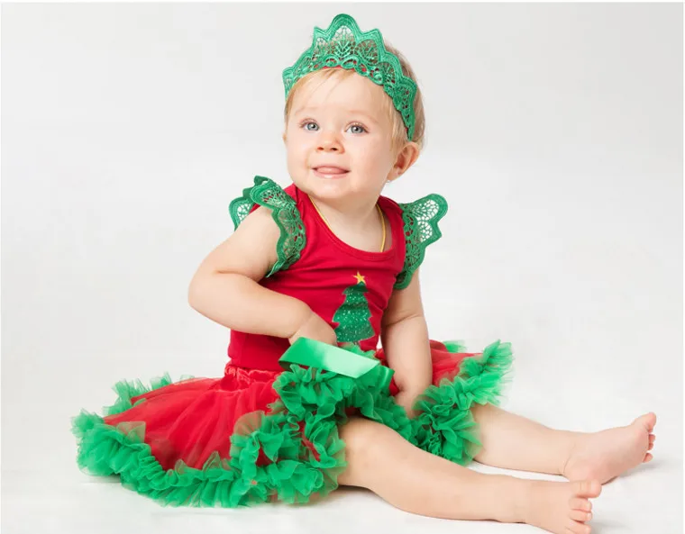 3 шт. Детский комплект из юбки-пачки и повязки на голову | Мать ребенок