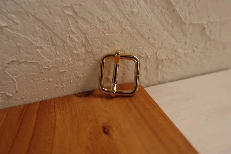 DIY 2,0 см ошейник золотистый металл регулируемая застежка чемодан оборудования пряжки ремни регулировки пряжки лямки LXK-003