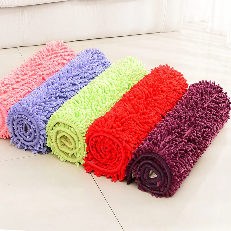 Большой напольный коврик|bath mat|chenille bath matbathroom rug |