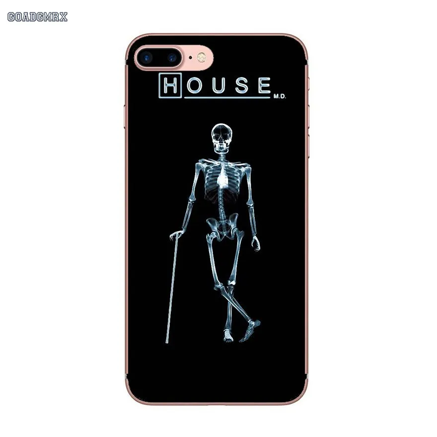 Dr House ТВ мягкие прозрачные чехлы для iPhone 6 6S 7 8 Plus X XS MAX XR 4 4S 5 5S SE 5C - Цвет: image 8