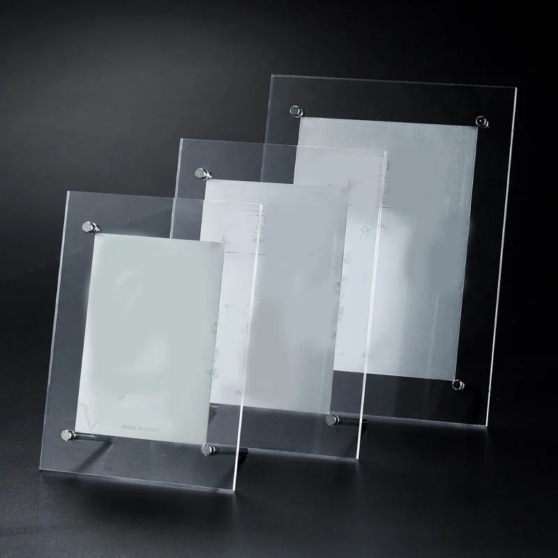 Акриловая Европейская рамка для фотографий экран 3 дюйма 5 дюймов 6 7 8 9 10 12 14 16