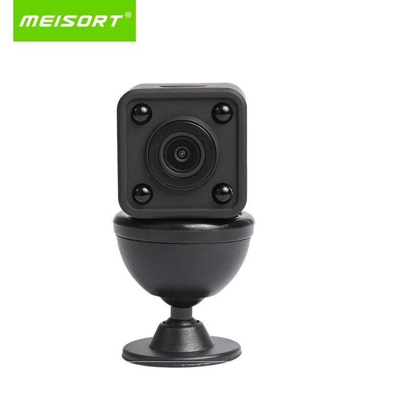 Meisort 1080p HD Wi Fi мини ip камера ИК Ночное видение Видение Встроенная батарея 700 мАч CCTV