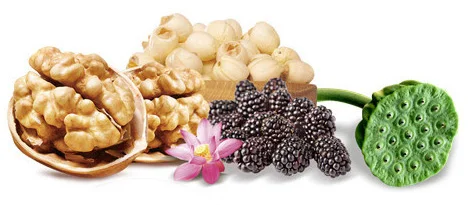 100% Pure Natural Plant mulberry &amp Walnut lotus seed jujube kernel mixed powder Face Film Materials Antioxidant 100g | Красота и