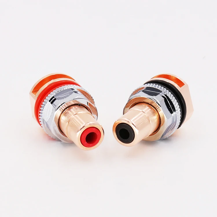 Розетка RCA из чистой меди гнездо для пайки Hifi viборг RC101|socket|hifihifi rca |